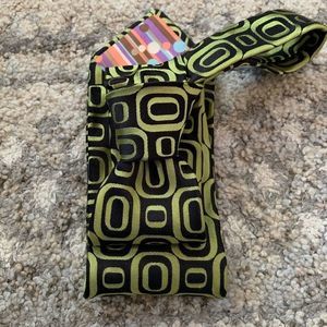 Ted Baker London Lime Green Black Pattern Tie